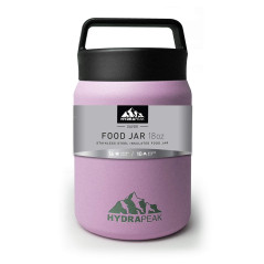 Fiambrera Térmica Hydrapeak HP-JAR-18 532ML Rosa – Acero...