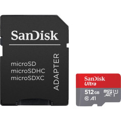 Cartão de Memória Micro SD SanDisk Ultra SDXC 512GB 150...