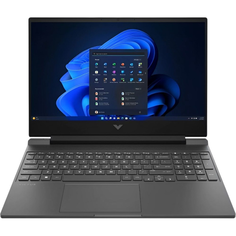 Notebook HP VICTUS 15-FB2082 AMD Ryzen 5-8645HS/8GB/512GB/RTX 4050/W11/15.6″ FHD IPS 144HZ – Cinza
