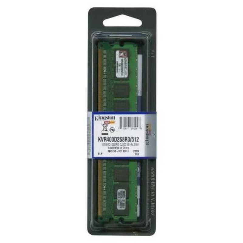 Memoria Kingston DDR2 ECC Registrada  512MB 400MHz - KVR400D2S8R3/512