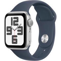 Apple Watch SE 2 40 mm GPS – Silver Aluminum, Storm Blue