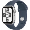 Apple Watch SE 2 40 mm GPS – Silver Aluminum, Storm Blue