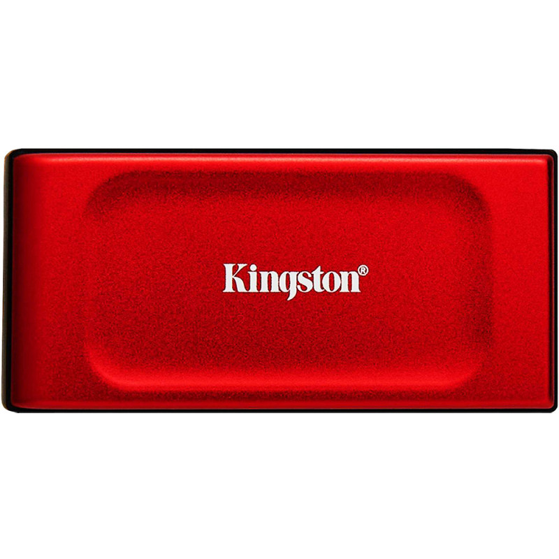 SSD Externo Kingston XS1000 USB-C 3.2 Gen 2 1TB Vermelho – SXS1000R/1000G