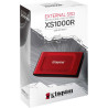 SSD Externo Kingston XS1000 USB-C 3.2 Gen 2 1TB Vermelho – SXS1000R/1000G