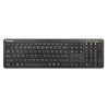 Teclado Bluetooth Antimicrobiano Targus AKB864US Inglês – Preto