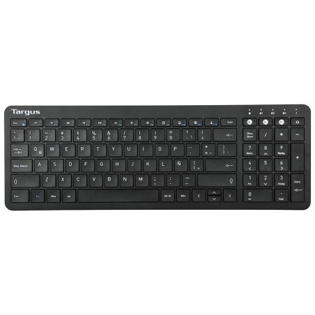 Teclado Bluetooth Antimicrobiano Targus AKB863ES Espanhol - Preto