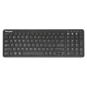 Teclado Bluetooth Antimicrobiano Targus AKB863US Inglês – Preto