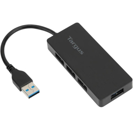 Targus Hub ACH124US 4-Port USB 3.0 Black - Compact