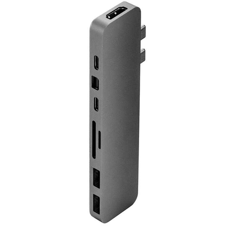 Hub Targus GN28D-GRY-GL HyperDrive PRO 8-in-2 USB-C - Cinza
