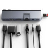 Hub Targus HD575-GRY-GL HyperDrive DUO PRO 7-in-2 USB-C - Cinza