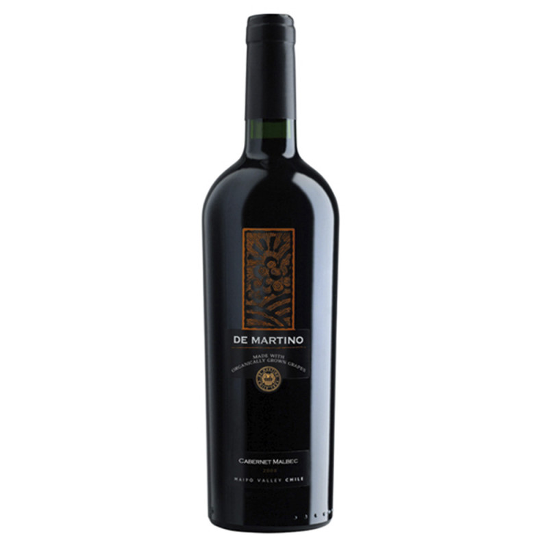 Vinho De Martino Organic Cabernet Sauvignon Malbec 750ML - 7804395000330