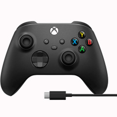 Controle Microsoft 1V8-00013 para Xbox One e Xbox Series X/S + Cabo USB-C