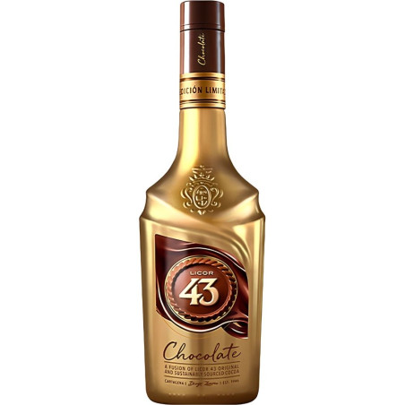 Licor 43 Chocolate 700ML – Licor espanhol 16% com Taça