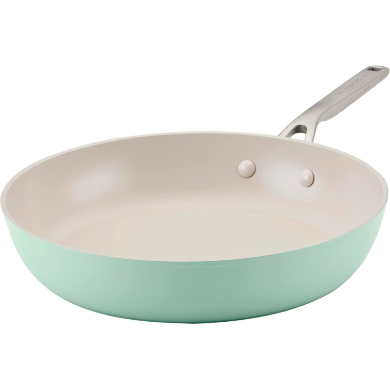 Frigideira Kitchenaid 84822 Cerâmica Antiaderente 31CM Pistache