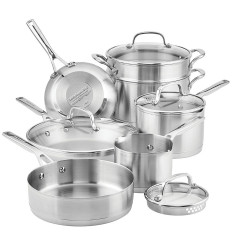 Juego de ollas KitchenAid 71001 Inducción Base 3 Capas