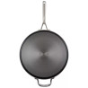 Frigideira KitchenAid 84841 Antiaderente Cerâmica 5L Tampa de Vidro 31CM Preto