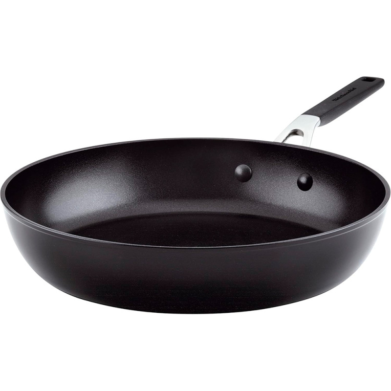 Frigideira KitchenAid 84802 Antiaderente Tripla Camada 31CM Preto Onix