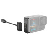 Kit Porta Magnética e Cabo de Alimentação GoPro ADCON