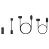 Kit Porta Magnética e Cabo de Alimentação GoPro ADCON