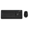 Teclado Com Mouse Microsoft 3050 Wireless Inglês Preto - PP3-00001