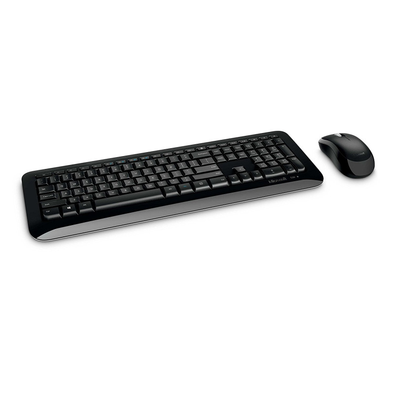 Teclado Com Mouse Microsoft 850 Wireless Espanhol Preto - PY9-00004