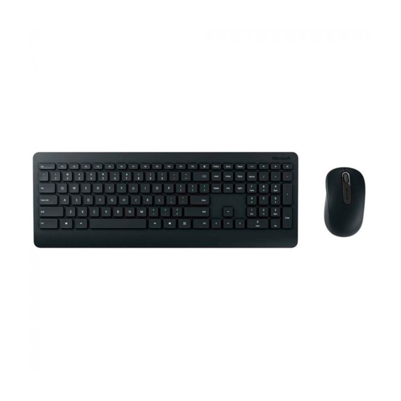 Teclado Com Mouse Microsoft 900 Wireless Espanhol Preto - PT3-00004