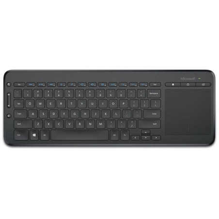 Teclado Microsoft All-In-One Wireless Espanhol Preto -  N9Z-00004