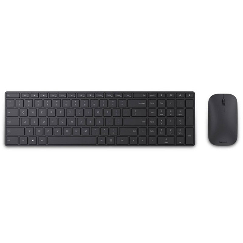 Teclado Com Mouse Microsoft Bluetooth Espanhol Preto - 7N9-00004