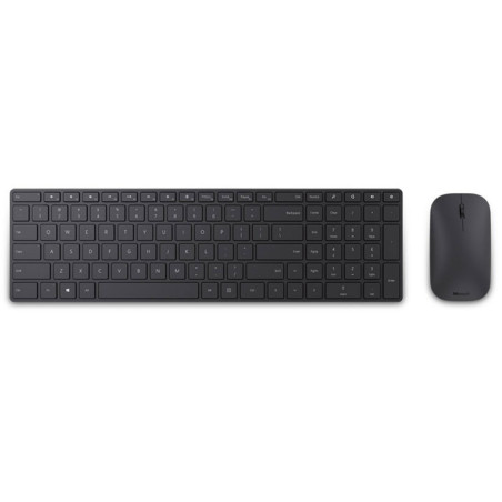 Teclado Com Mouse Microsoft Bluetooth Espanhol Preto - 7N9-00004