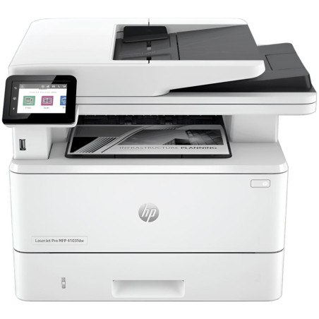 Impressora HP LaserJet Pro MFP 4103fdw I/S/C/F USB/Wireless/Bluetooth 110V - Branco