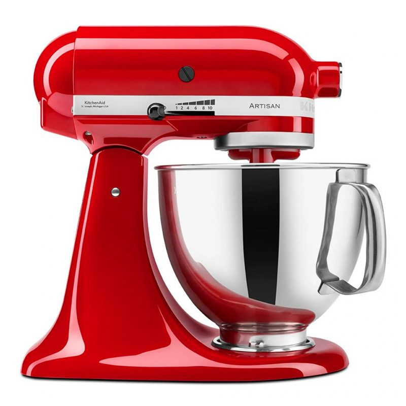Batedeira KitchenAid 4.8L 10 Velocidades 220V 50/60Hz Empire Red – 5KSM150PSECA