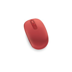 Mouse 1850 inalámbrico Microsoft Rojo Llama - U7Z00031