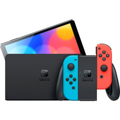 Nintendo Switch OLED 7" HEG-S-KABAA 64GB Rojo/Neón