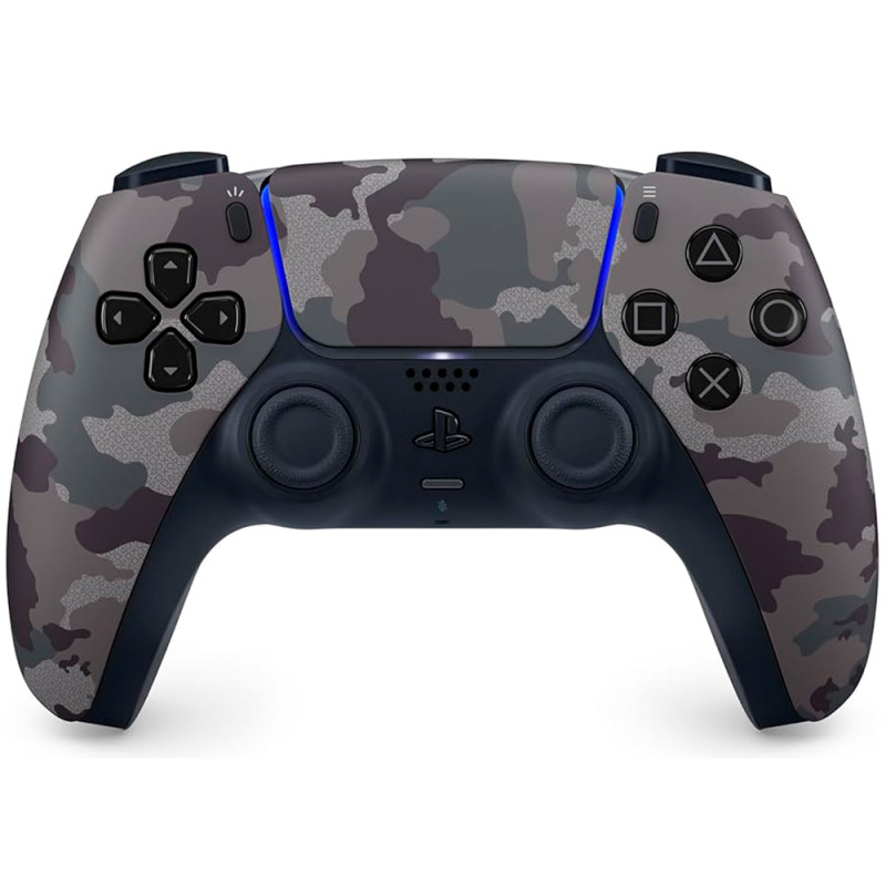 Controle Sony DualSense Wireless para PlayStation 5 Cinza Camuflado