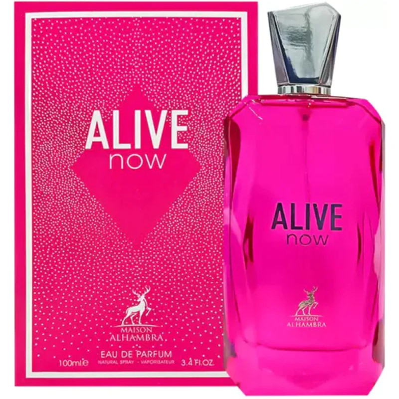 Perfume Maison Alhambra Alive Now Eau de Parfum Feminino 100ML