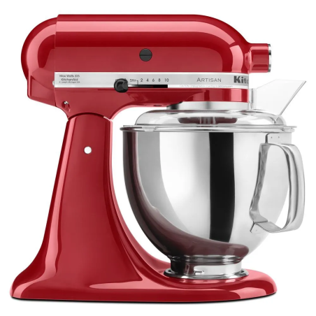 Batedeira KitchenAid KSM150PSER 4.8L 10 Velocidades 325W 110V – Vermelho