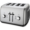 KitchenAid Toaster KMT4115CU 4-Slice 110V Silver - 1,440W