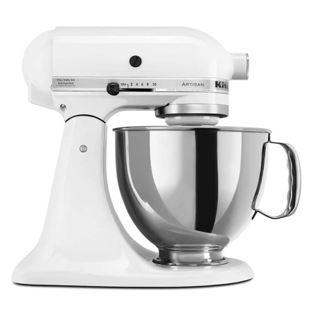 Batedeira KitchenAid KSM150PSWH 4.8L 10 Velocidades 325W 120V - Branco