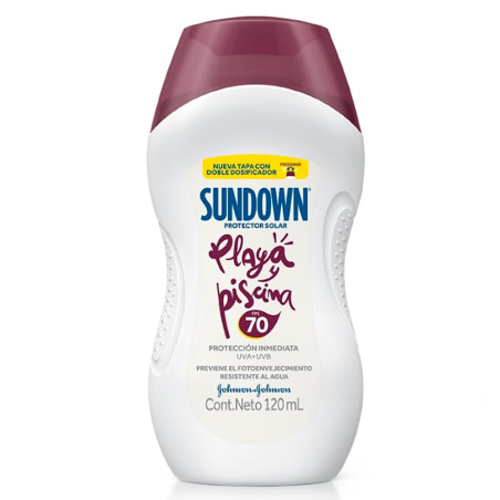 Protetor Solar Sundown Praia e Piscina FPS70+ 120ML