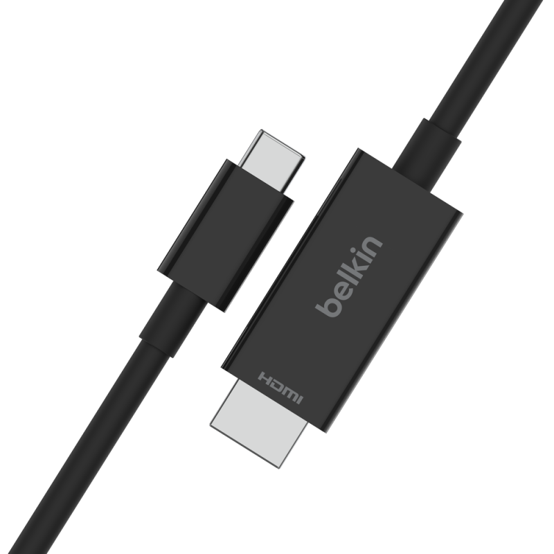 Cabo Belkin AVC012BT2MBK 2M USB-C/HDMI 8K 60Hz - Preto