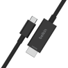 Cabo Belkin AVC012BT2MBK 2M USB-C/HDMI 8K 60Hz - Preto