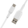 Cabo Belkin BoostCharge CAB001BT2MWH 2M USB-A/USB-C - Branco