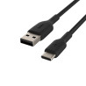 Cabo Belkin CAB002bt1MBK 1M USB-A/USB-C - Preto