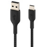 Cabo Belkin CAB002bt1MBK 1M USB-A/USB-C - Preto