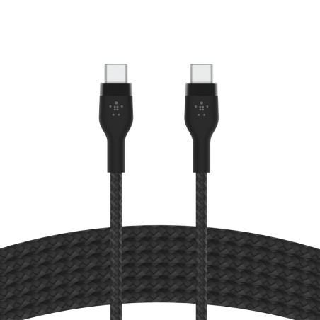 Cabo Belkin CAB011bt3MBK 3M USB-C/USB-C 60W Pro Flex - Preto