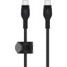 Cabo Belkin CAB011bt3MBK 3M USB-C/USB-C 60W Pro Flex - Preto