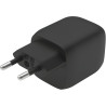 Carregador Duplo de Parede Belkin WCH011VFBK 45W USB-C GAN PPS 20/25W - Preto