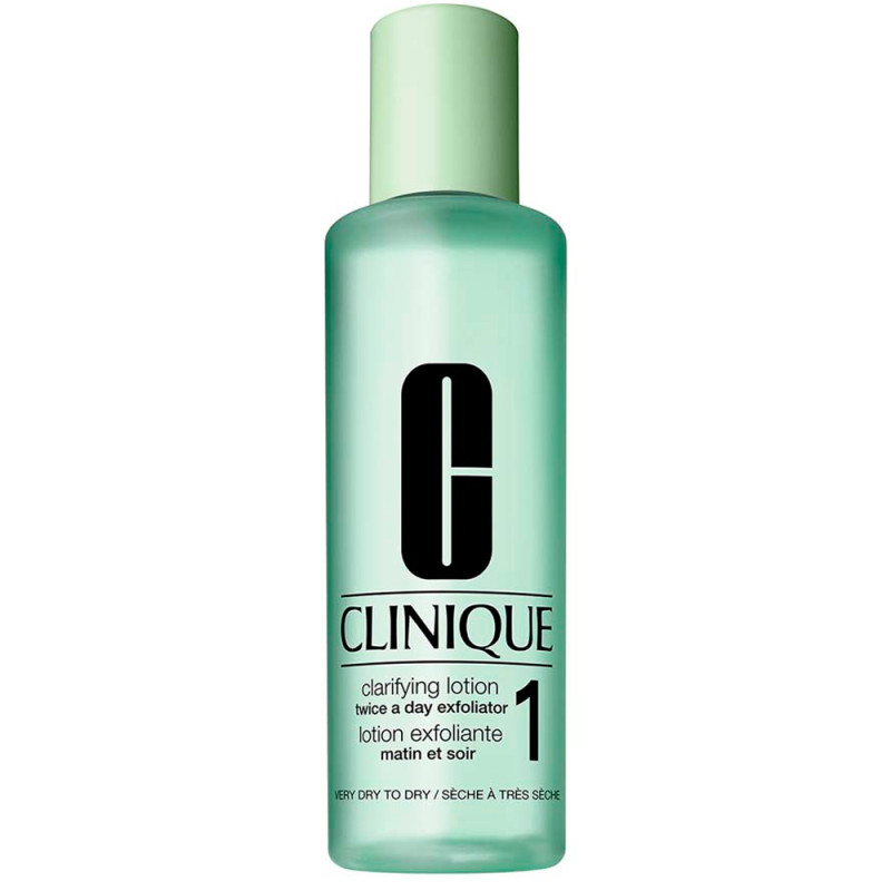 Loción Aclaradora Clinique 1 Exfoliante Piel Seca 400ML