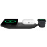 Carregador Wireless Belkin WIZ022vfBK 3-IN-1 15W Magsafe Qi2 iPhone-Watch-Airpod 15W Preto