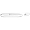 Carregador Wireless Belkin WIZ022vfWH 3-IN-1 15W Magsafe Qi2 iPhone-Watch-Airpod 15W Branco